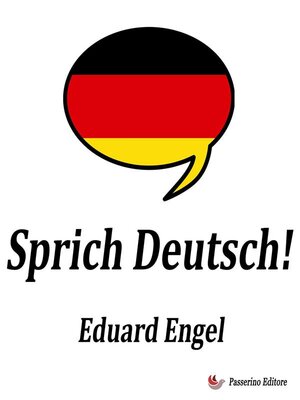 cover image of Sprich Deutsch!